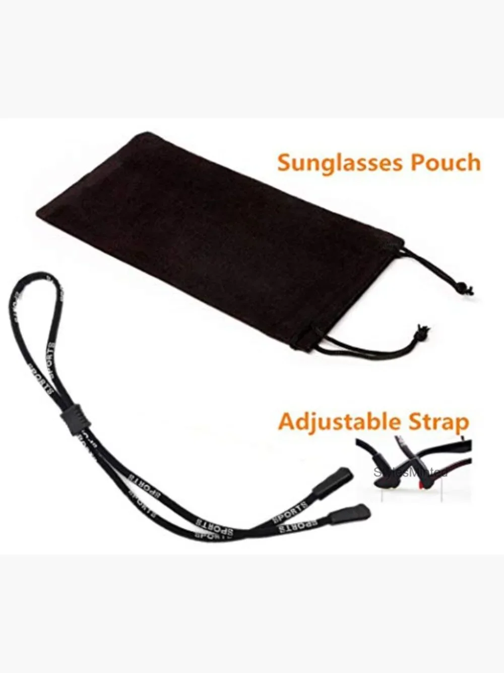 Kids Flexible Polarized Sunglasses with Straps 3-10 Years